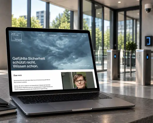 Website Tanja Frieburg Security Consulting